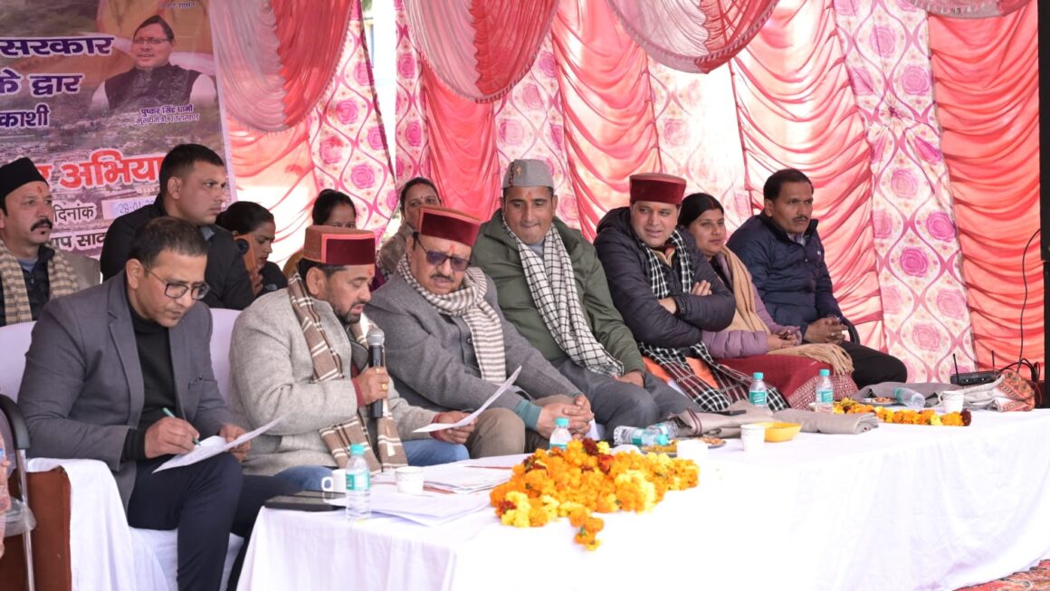 मुख्यमंत्री धामी के नेतृत्व में जनसेवा का नया रिकॉर्ड, 484 कैम्पों से 3.89 लाख से अधिक लोग लाभान्वित