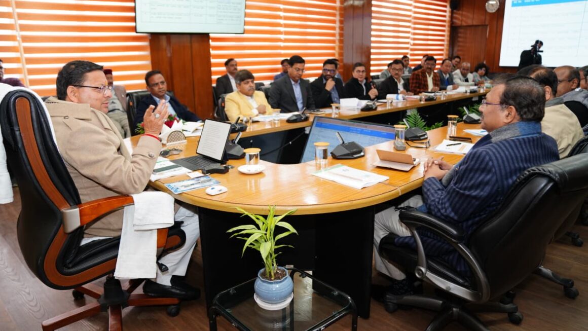 मुख्यमंत्री की अध्यक्षता में पिटकुल की समीक्षा बैठक, परियोजनाओं की प्रगति पर विस्तृत मंथन