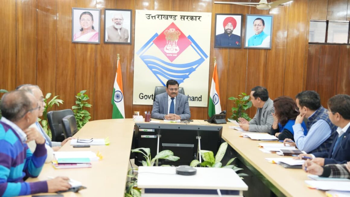 मुख्य सचिव की अध्यक्षता में आयोजित हुई REAP की उच्चाधिकार एवं मार्गदर्शन समिति की बैठक