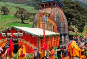 द्वितीय केदार श्री मदमहेश्वर मंदिर के कपाट श्रद्धा एवं वैदिक विधि-विधान से खुले