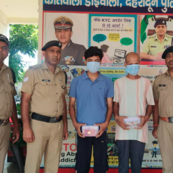 डोईवाला क्षेत्र में हुई चोरी की घटना का दून पुलिस ने किया खुलासा, मामा- भांजा ही निकले आरोपी