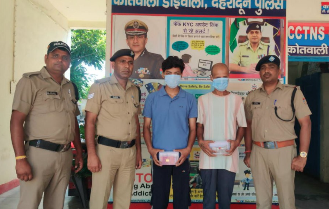 डोईवाला क्षेत्र में हुई चोरी की घटना का दून पुलिस ने किया खुलासा, मामा- भांजा ही निकले आरोपी