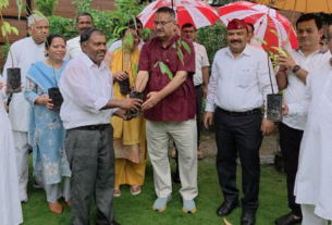 कृषि मंत्री गणेश जोशी ने विश्व पर्यावरण दिवस पर किया पौधारोपण