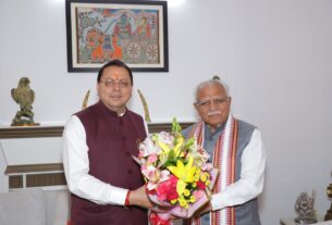 मुख्यमंत्री ने केंद्रीय विद्युत मंत्री से ऊर्जा परियोजनाओं एवं पिटकुल की एडीबी सहायतित पारेषण परियोजना पर की चर्चा