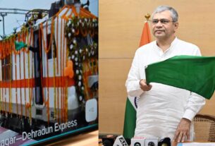 ’मुख्यमंत्री पुष्कर सिंह धामी एवं केंद्रीय रेल मंत्री अश्विनी वैष्णव ने वर्चुअल माध्यम से किया संयुक्त फ्लैग ऑफ’