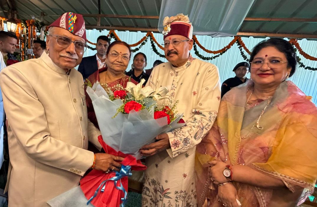 महाराज ने की नवनियुक्त राज्यपाल से शिष्टाचार भेंट